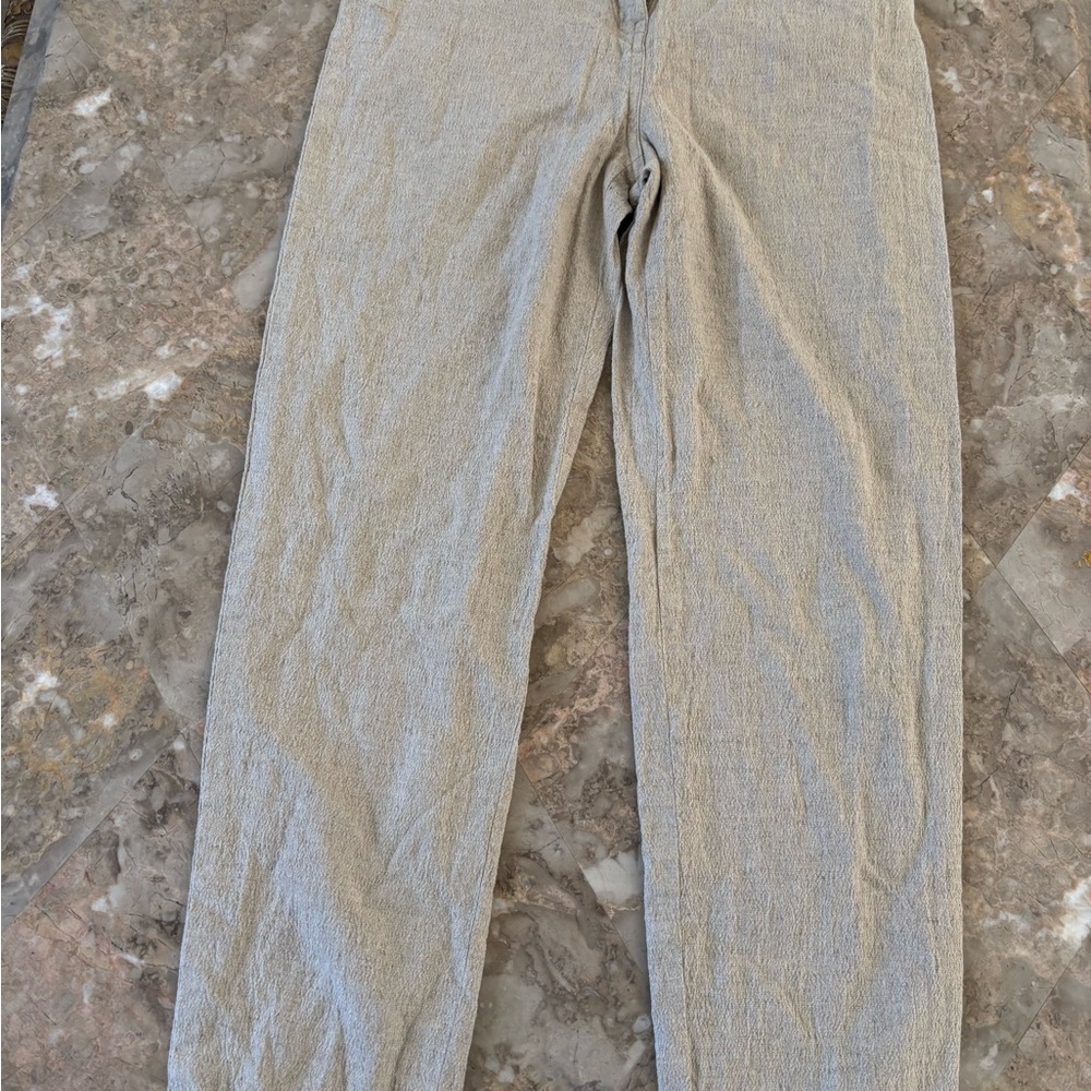 Anne Klein Men's Light Gray Chinos